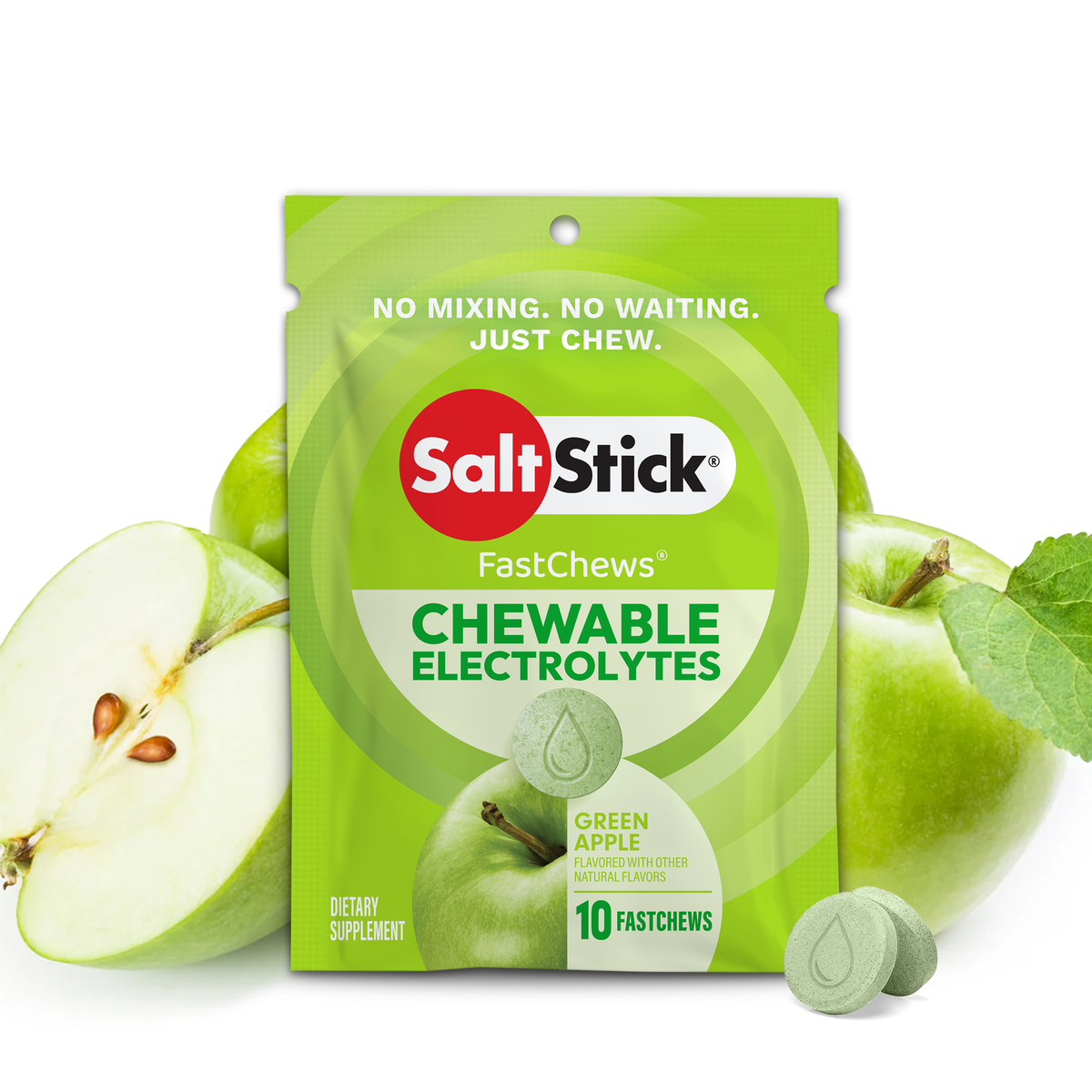 SaltStick FastChews Green Apple