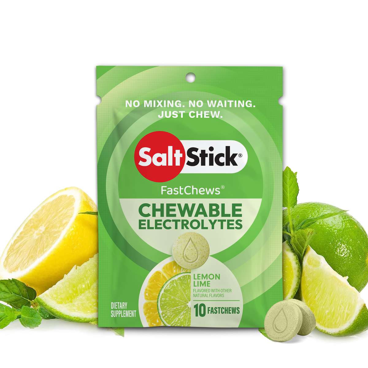 SaltStick FastChews Lemon-Lime