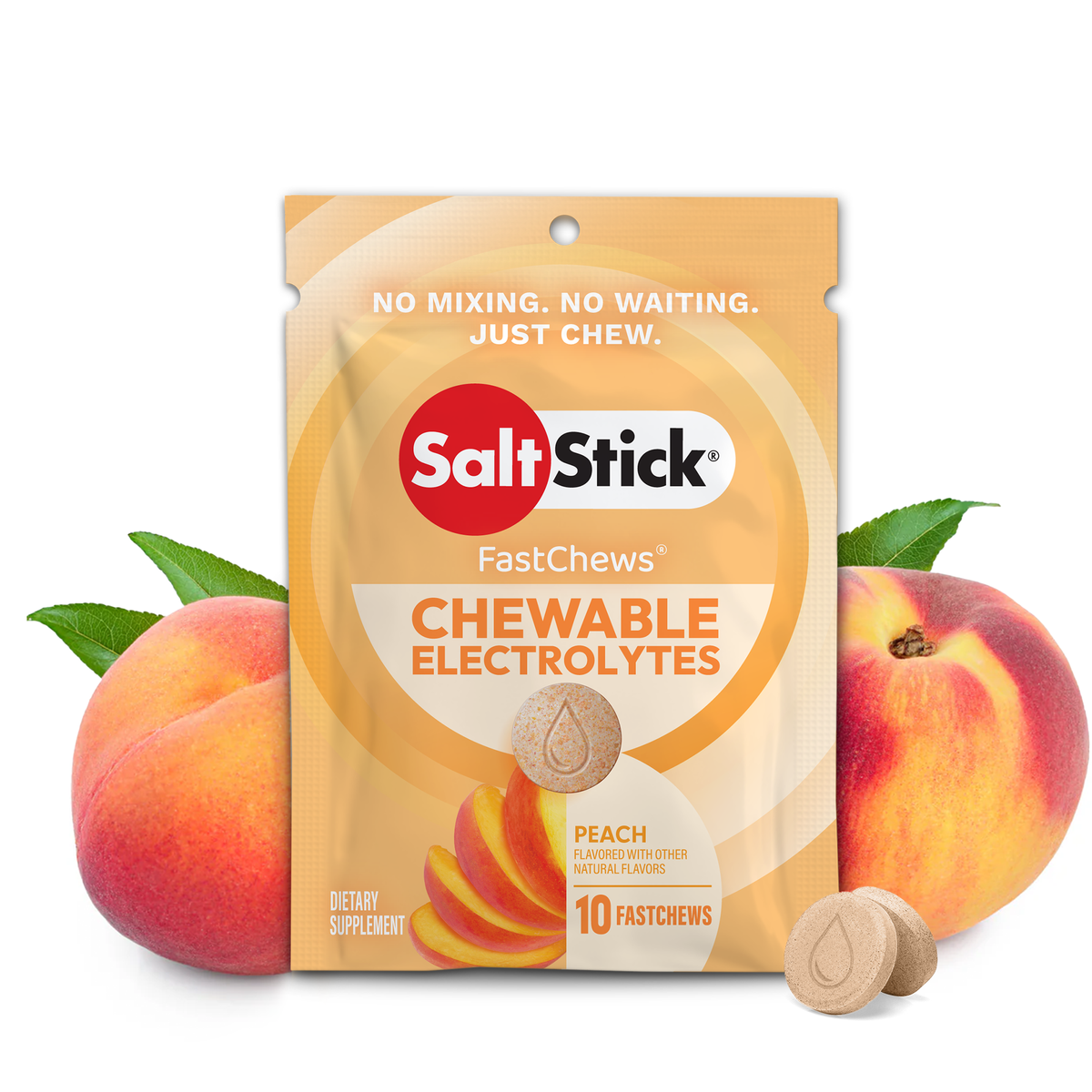 SaltStick FastChews Peach