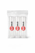 SaltStick FastChews Dispenser 3 pack: three clear flip-top dispensers in a resealable bag