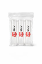 SaltStick FastChews Dispenser 3 pack: three clear flip-top dispensers in a resealable bag