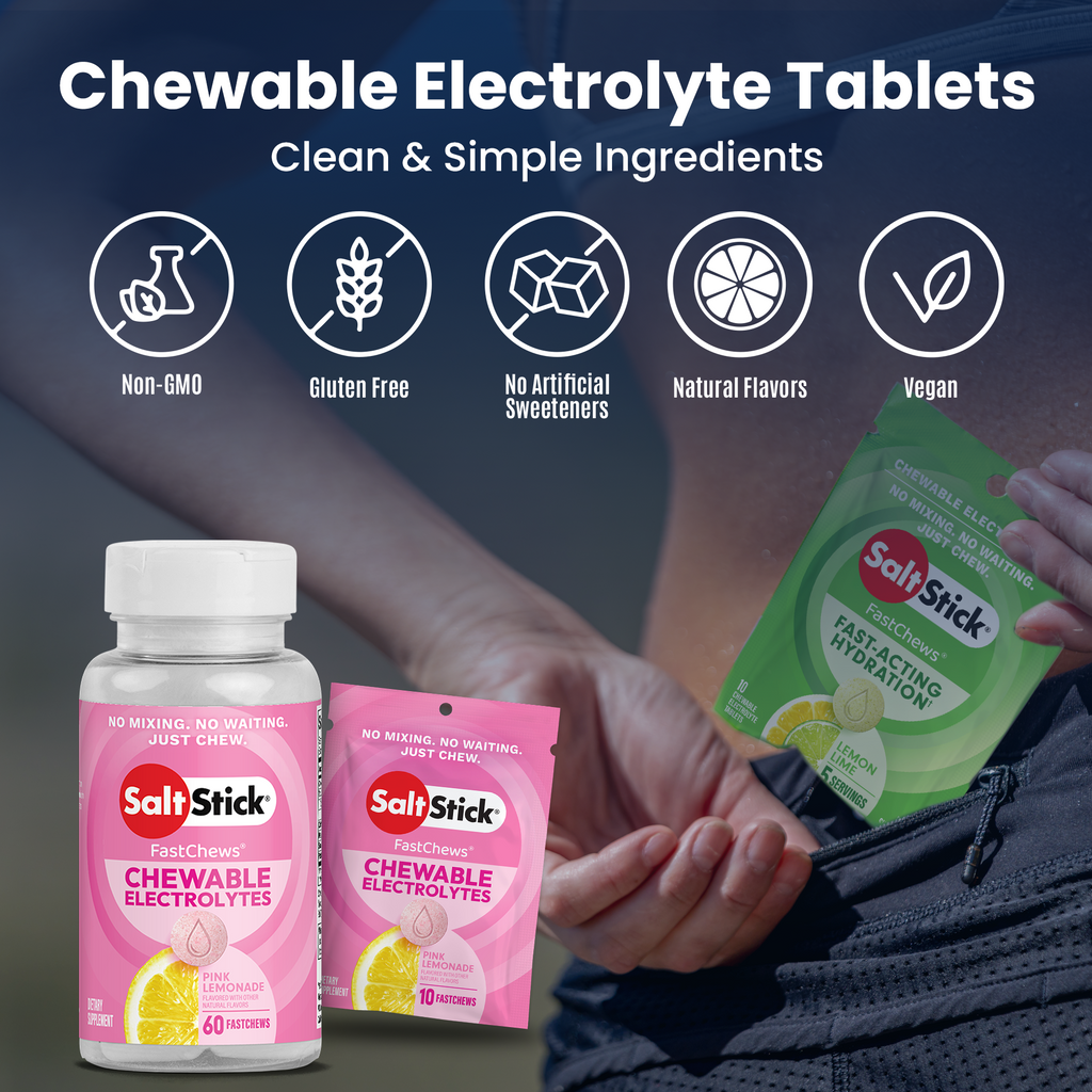 SaltStick FastChews Pink Lemonade