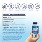 Vitassium Extra Strength Electrolyte Capsules - 100 Count Bottle