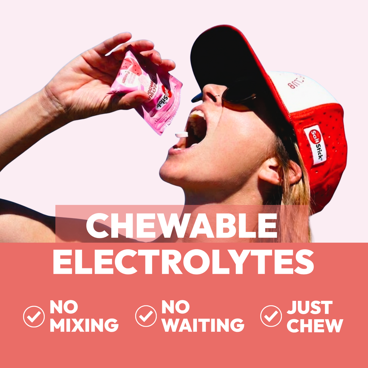 SaltStick FastChews Citrus Burst (with Caffeine)