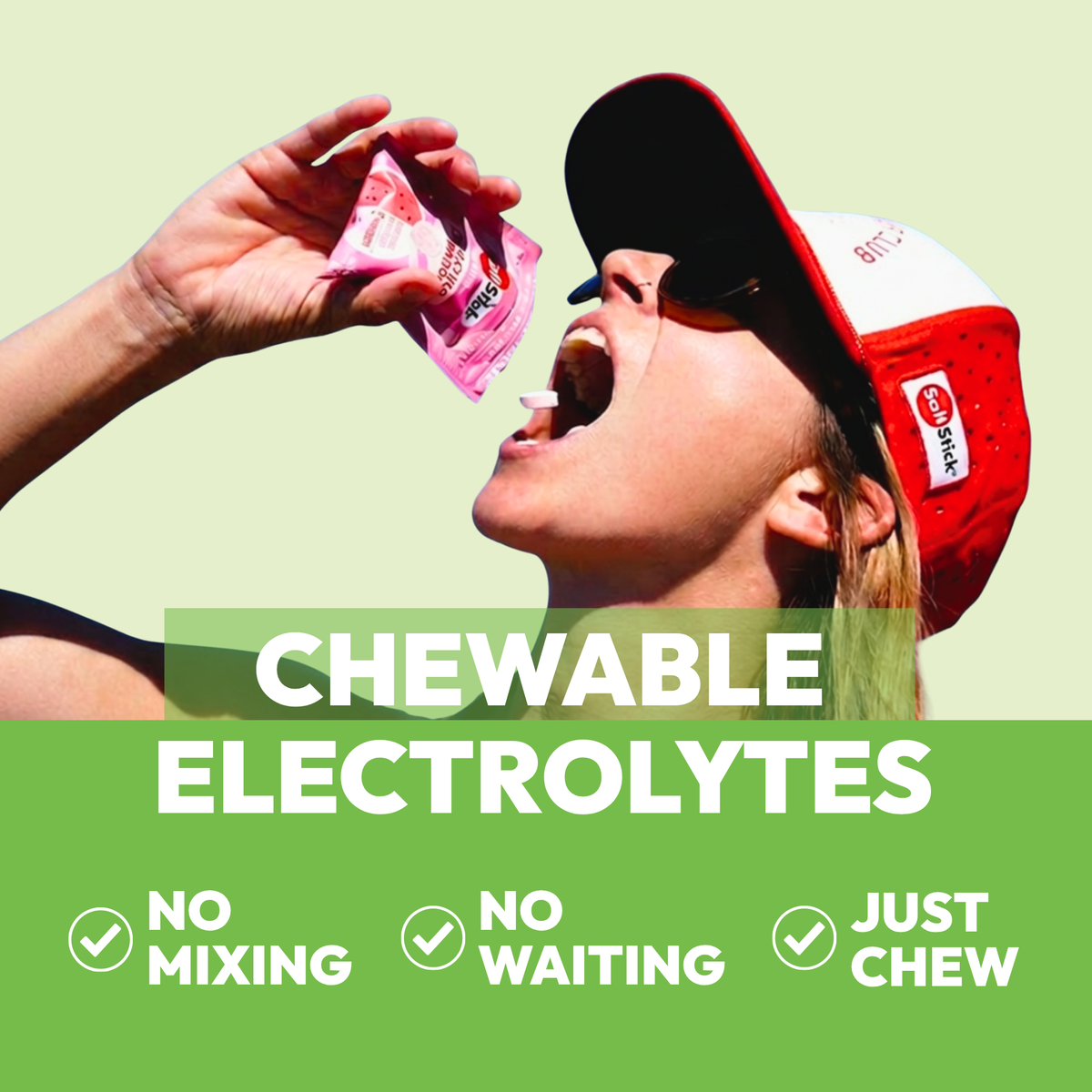 SaltStick FastChews Lemon-Lime
