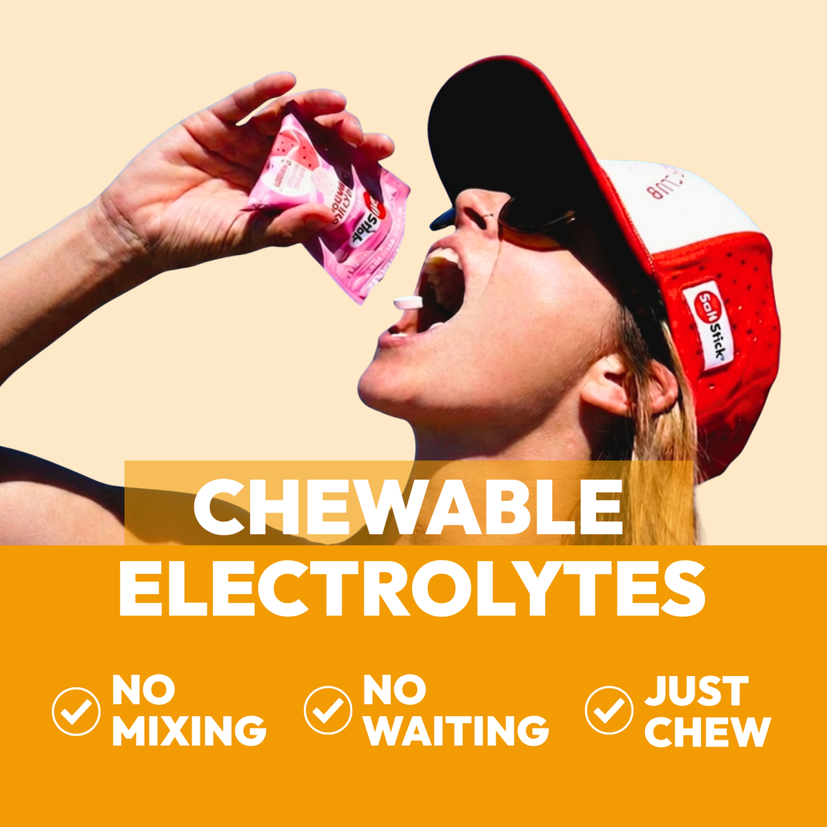 SaltStick FastChews Orange