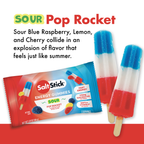 SaltStick Energy Gummies - Sour Pop Rocket