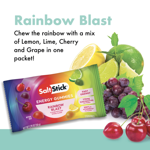 SaltStick Energy Gummies - Rainbow Blast