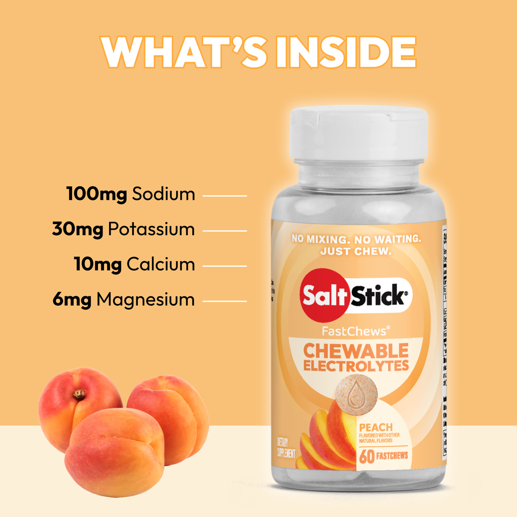 SaltStick FastChews Peach